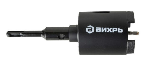 Коронка алмазная по бетону 68мм SDS-Plus Вихрь 73/10/9/9