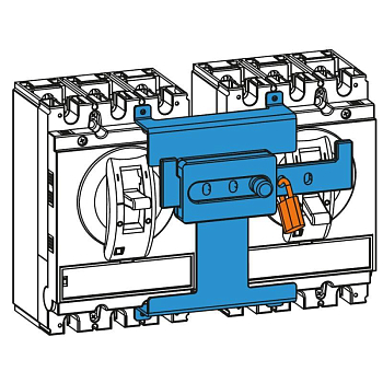 Блокировка рычагов взаимная механическая PLIL T400-T630 3P КЭАЗ 357162