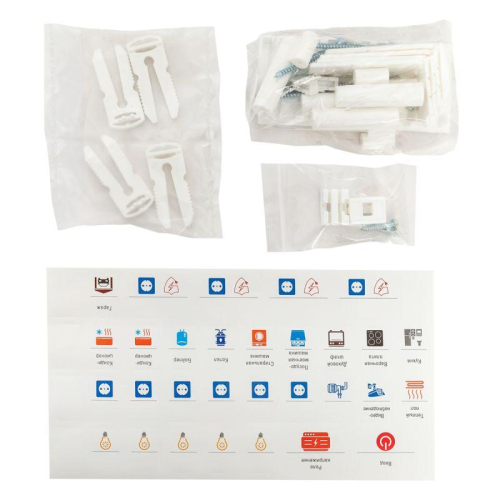 Щит силовой встраив. Nova 24мод. с метал. дверью IP40 EKF nv-pb-md-2