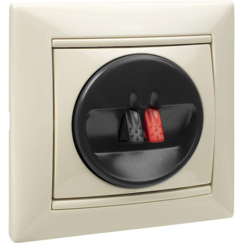 Розетка акустическая одиночная СП Valena механизм сл. кость Leg 774123