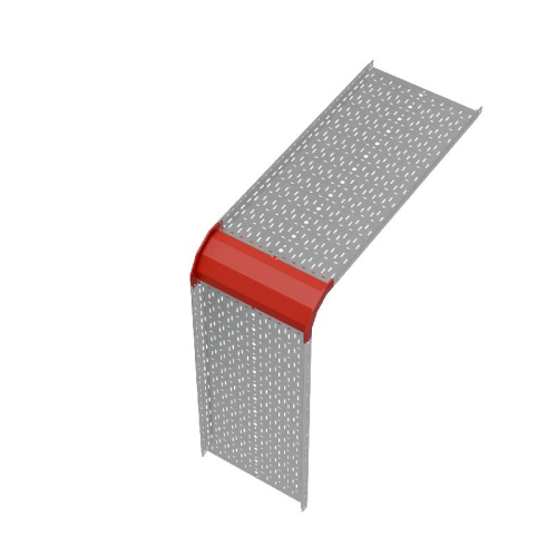 Угол для лотка вертикальный внеш. 90град. 50х600мм "ПЛЮС" HD85 КМ PL18546