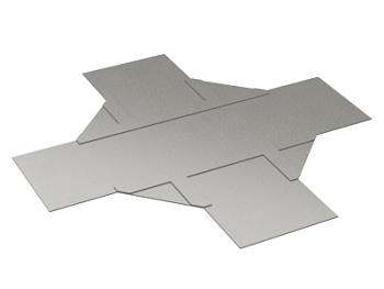 Крышка для ответвителя крестообраз. осн.300 DPX стеклопластик DKC GKX90030R