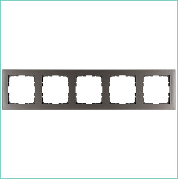 Рамка 5-м G-Classic мокко Jasmart G1005Z