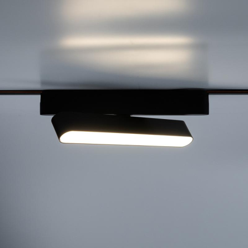 Светильник светодиодный трековый Метр (MTR)16 1112R 12Вт 4000К IP20 frost 90град. BL низковольтный черн. Pro JazzWay 5056916