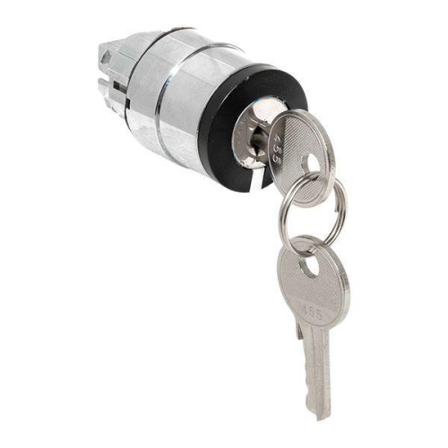 Механизм переключателя исполнительный ХB4 на 3 положения с замком с извлечением ключа во всех положениях IP65 EKF XB4BG3F-3P-65