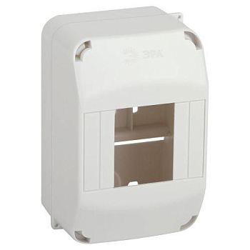 Корпус пластиковый навесной ЭРА SIMPLE КМПн 1/4 IP20 бел. ЭРА Б0062282