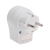 Адаптер сетевой 16А с выключателем с заземл. защ. шторки бел. Rexant 11-1084