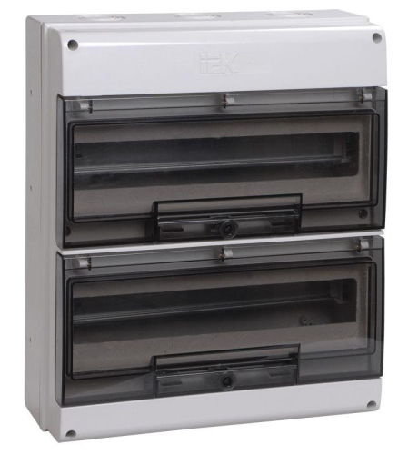 Корпус ОП КМПн-24 Krepta 7 24мод. IP66 пластик. IEK MKP73-N-24-66