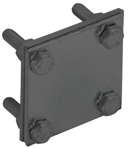 Зажим крестообразный с раздел. полоса-полоса 40мм оцинк. сталь TD IEK ZCC68-13-1-40