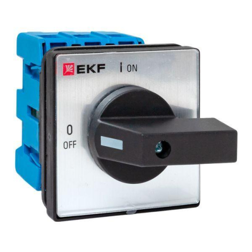 Переключатель кулачковый ПК-2-13 3п 40А "ВКЛ-ВЫКЛ" IP65 EKF pk-2-13-40-65