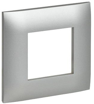 Рамка 1-м SKANDY SK-F01S серебр. IEK SK-M12-K23