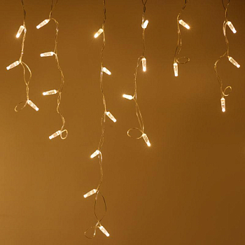 Гирлянда ARD-ICICLE-CLASSIC-5000x500-CLEAR-160LED-FLASH Warm (230В 10Вт IP65) Ardecoled 042724