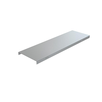 Крышка для ответвителя T-образ. вертикал. переходник с разворотом трассы на 90град. 200-300 сталь 0.8мм (нижняя часть больше исходной) KTDPV200-300 КМ LO16847