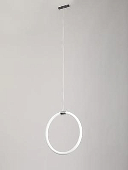 Светильник светодиодный трековый силиконовый магнитный D22мм 18Вт 48В Ra80 D300мм 360град. черн. Vitaluce VT0200047-01