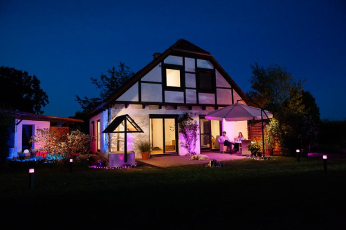 Светильник светодиодный SMART OUTD WIFI CUBEUPDOWN RGBW DG LEDVANCE 4058075478077