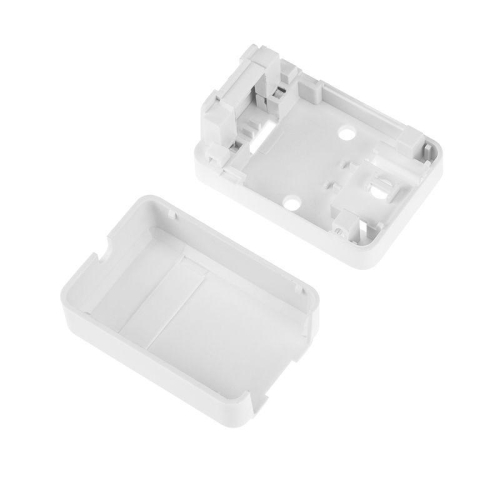 Корпус настенной розетки под 1 модуль Keystone Jack бел. Rexant 03-0221