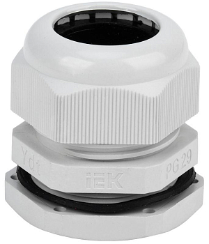 Сальник PG 29 D проводника 18-24мм IP54 (СТ) IEK YSA20-25-29-54-K41-C