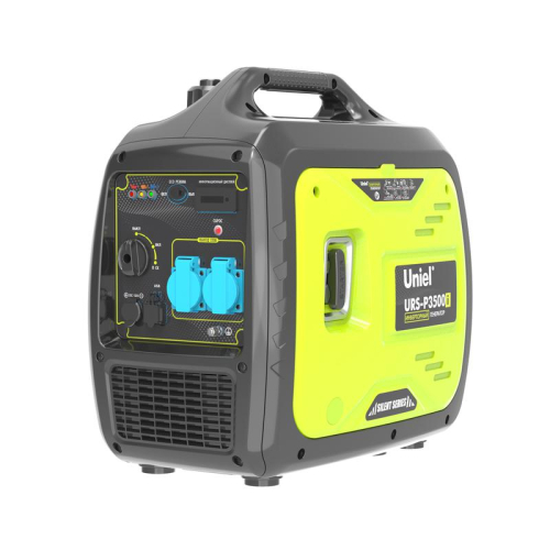 Генератор бензиновый инверторный URS-P3500i однофазный макс. мощность 3.2кВт ручной стартер TM Uniel UL-00012854