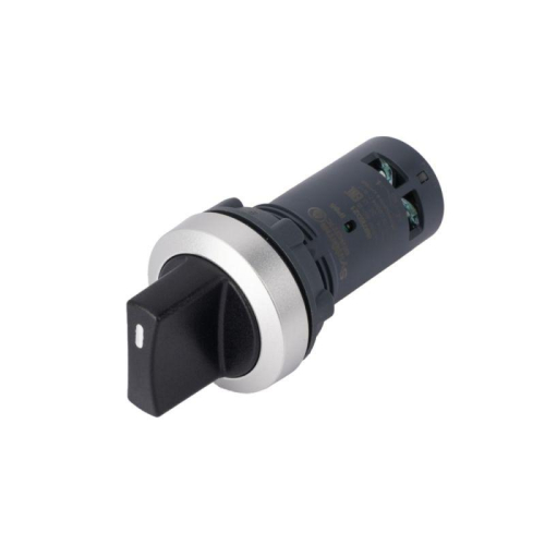 Переключатель SB7 моноблочный 22мм 2поз. с фиксацией металл 1НО IP65 SE SB7ED21