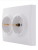 Розетка 2-м СП Karina с заземл. термопласт бел. LEZARD 707-0200-127B Розетка 2-м СП Karina с заземл. термопласт бел. LEZARD 707-0200-127B