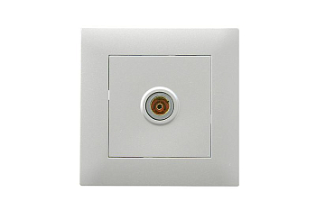 Розетка TV проходная Karea RIZZ STAR сер. Makel 88065007