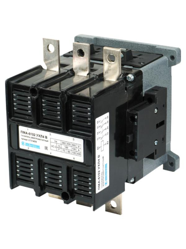 Пускатель электромагнитный ПМА-6102 УХЛ4 В 160А 110В 2НО+2НЗ IP00 нереверсивный без реле Электротехник ET014639