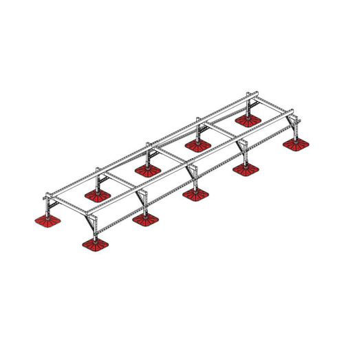 Конструкция опорная для установки оборудования TECHNORAPTOR FOOT 1200х5000 тип 1 KM-TR-F-SSEI-1200-5000-1 КМ TR0021