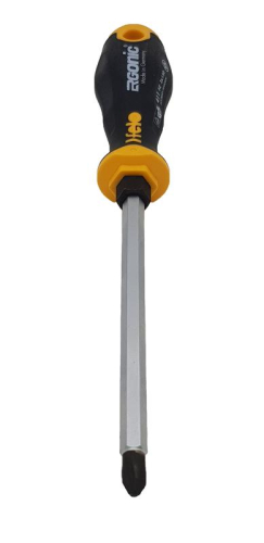 Отвертка крестовая с шестигранным лезвием Ergonic PZ 3х150 FELO 41130540