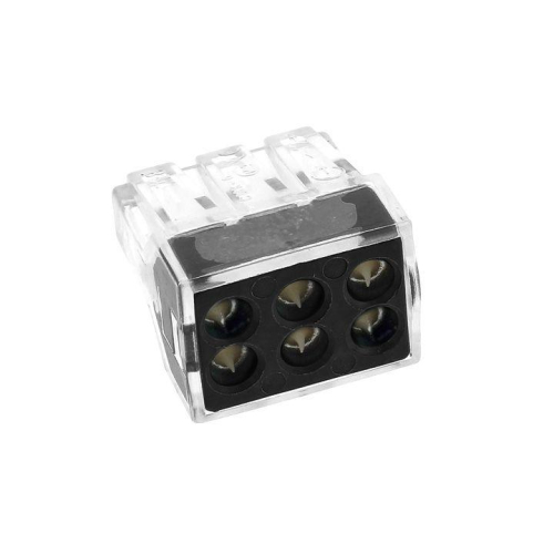 Клемма строительно-монтажная СМК 773-106 6-проводная 1.0-2.5кв.мм (уп.50шт) PROxima EKF plc-smk-106