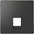 Накладка центральная Merten D-Life для розетки телефонной 2-м RJ11/RJ12 SD антрацит SchE MTN4215-6034