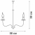 Люстра 5xE14 макс. 40Вт Vitaluce V1794-0/5 Люстра 5xE14 макс. 40Вт Vitaluce V1794-0/5