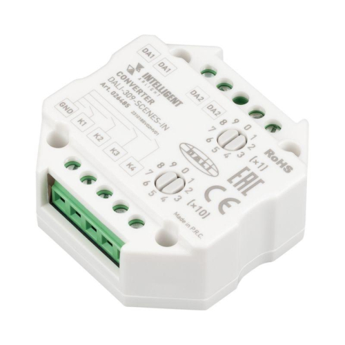 Конвертер DALI-309-SCENES-IN (DALI bus) ArlightALI-309-SCENES-IN (DALI bus) Arlight 026485