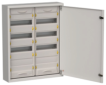 Корпус ЩРн-96 (2х48) TITAN 5 710х570х140 IP31 метал. сер. IEK TI5-50-N-2X048-31-7035