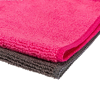 Салфетка из микрофибры автомобильная 30х30см 250 гр/кв.м (уп.2шт) Rexant 80-0802