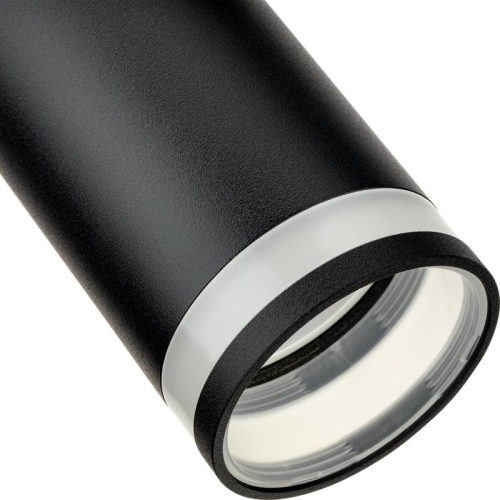 Светильник трековый ARTLINE поворотный 55х55х100мм GU10 230В алюм./пластик. 4кв.м черн. Ritter 59880 4