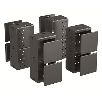 Комплект угловых элементов с пластиковыми заглушками В=200мм (уп.4шт) КЭАЗ 306878