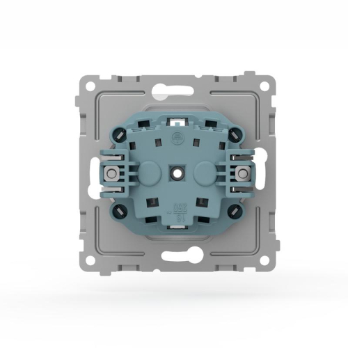 Розетка 1-м СП Pixel IP44 с заземл. с крышкой механизм бел. TOKOV ELECTRIC TKE-PX-R1ZSW1-C01-IP44