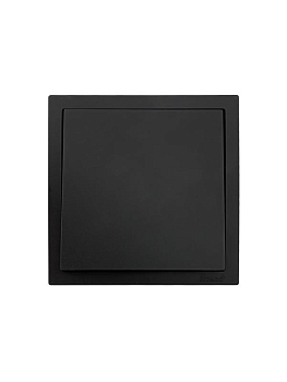 Выключатель 1-кл. СП ZIMA IP20 10А безвинт. зажим черн. бархат LEZARD 704-4288-100QC