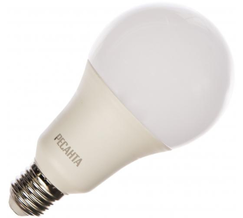 Лампа светодиодная LL-R-A80-20W-230-4K-E27 Груша 20Вт нейтр. E27 Ресанта 76/1/22