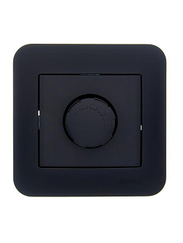 Светорегулятор СП 800Вт ASTI в сборе черн. бархат LEZARD 7081-4242-115