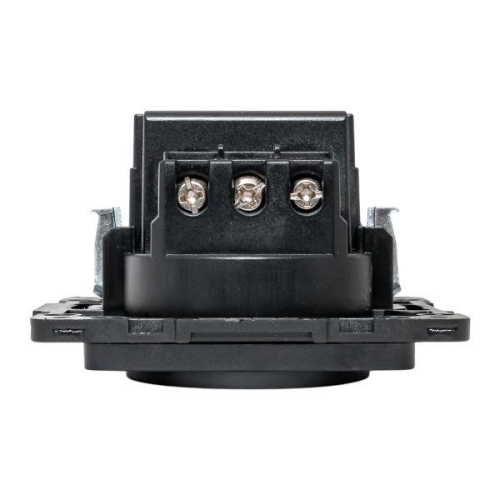 Розетка 1-м СП Стокгольм 16А USB A+C с заземл. защ. шторки винтов. клеммы механизм черн. EKF EZR16-2USB-typeA-typeC