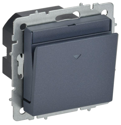 Выключатель карточный BRITE 30А ВС10-1-8-БрМ механизм маренго IEK BR-V11-0-10-K35