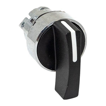 Механизм переключателя исполнительный ХB4 на 2 положения возвратный без фиксации без подсветки с длинной ручкой IP65 EKF XB4BJ2-65