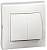 Выключатель 2-кл. СП Кварта ВС10-2-0-КБ-44 10А IP44 бел. IEK KV-V20-10-44-K01