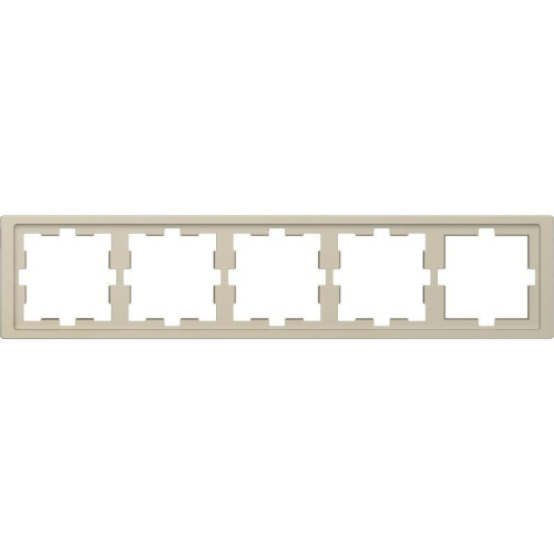 Рамка 5-м Merten D-Life SD сахара SchE MTN4050-6533