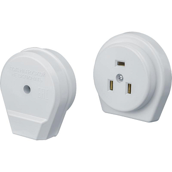 Розетка 14 346 NCA-C01-32A-250-WH IP20 бел. Navigator 14346