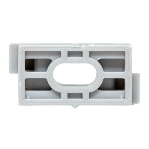 Держатель для труб (клипса) для ручного монтажа d20мм (уп.100шт) сер. EKF-Plast derj-z-20sn