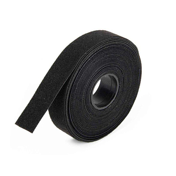 Лента велькро универс. ЛВУ 205 черн. (5м) Fortisflex 78437