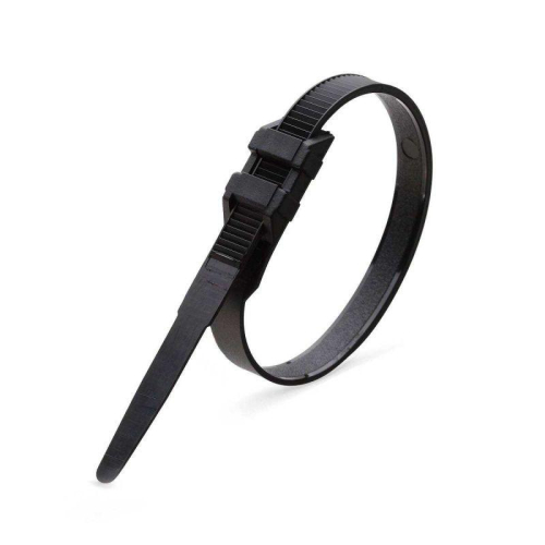 Хомут кабельный КСУ 9х610 с усилен. замком нейлон. черн. (уп.100шт) Fortisflex 91704