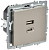Розетка СП BRITE USB A+C 45Вт высокоск. заряд. РЮ11-2-БрШ шампань IEK BR-U22-045-K37